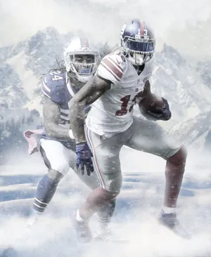Odell Beckham Jr Snow Edit Wallpaper