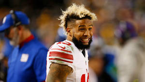 Odell Beckham Jr Wide Grin Wallpaper