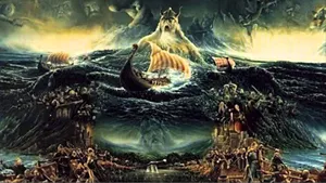 Odin The Allfather Of Norse Mythology Wallpaper