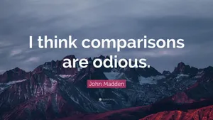 Odious John Madden Quote Wallpaper