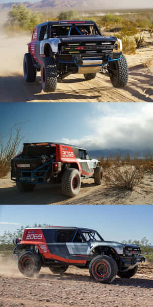 Off-road Adventure In A Rugged 4x4 Vehicle Wallpaper