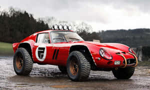 Off-road Adventure With Rugged 4x4 Vehicle Wallpaper