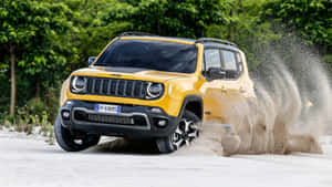 Off-road Adventure With The Jeep Renegade Wallpaper