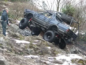 Off-road Vehicle In Action Wallpaper