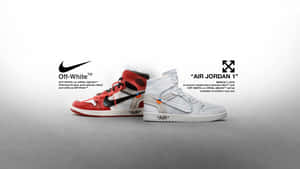 Off White Jordan 1 Air Famous Wallpaper