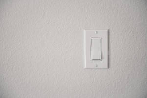 Off White Light Switch Wallpaper
