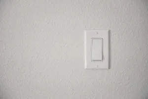 Off White Light Switch Wallpaper