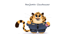 Officer Clawhauser Character Design Wallpaper