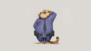 Officer Clawhauser Character Wallpaper
