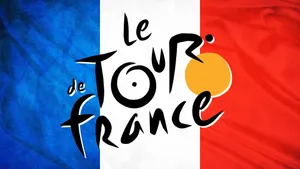 Official Flag Of Tour De France Wallpaper