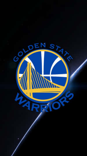 Official Logo Of National Basketball Association's Golden State Warriors Wallpaper