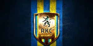 Official Logo Of Rkc Waalwijk, Premier Dutch Football Club Wallpaper