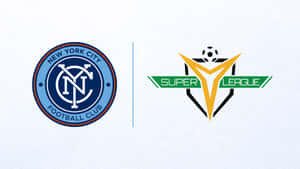 Official Logos Of New York City Fc And Super Y League Wallpaper