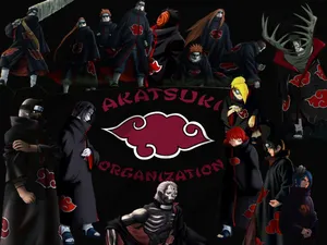 Official Members Of Akatsuki Organization Wallpaper