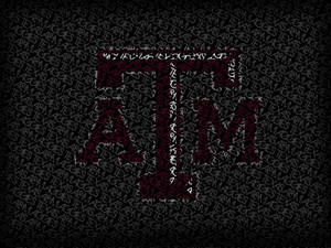 Official Texas A&m University Logo Art Wallpaper