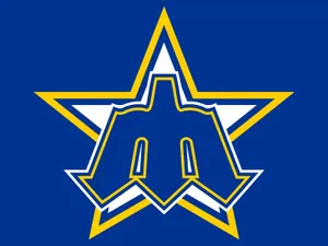 Official Trident Logo Of The Seattle Mariners Wallpaper
