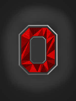 Ohio State Logo On A Black Background Wallpaper