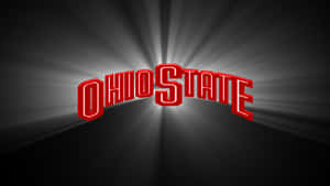 Ohio State Logo On A Black Background Wallpaper