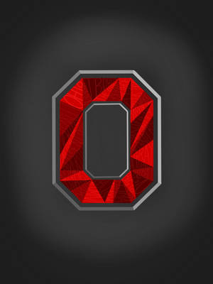 Ohio State University Letter O Wallpaper