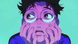 Okarun Anime Character Closeup Wallpaper