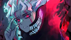 Okarun Dark Transformation Wallpaper