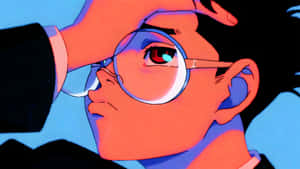 Okarun Stylish Anime Portrait Wallpaper