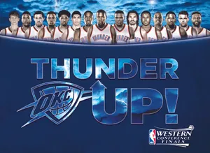 Oklahoma City Thunders 2012 Western Conference Finals Wallpaper