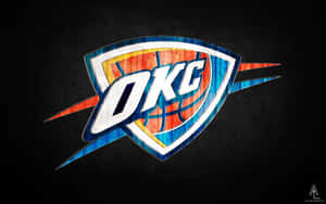 Oklahoma City Thunders Okc Team Logo Wallpaper