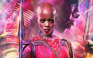 Okoye (front) And Ayo (back), Leaders Of The Dora Milaje Wallpaper