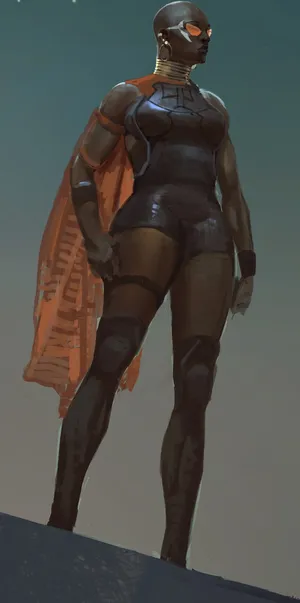 Okoye Of The Dora Milaje Wallpaper