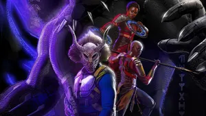 Okoye - The Fearless Dora Milaje Warrior Wallpaper