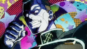 Okuyasu Nijimura In Action Wallpaper