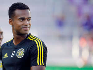 Ola Kamara Columbus Crew Sc Side Profile Wallpaper