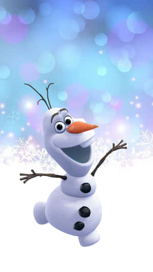 Olaf, Disney's Beloved Snowman, Is Ready To Make You Smile! Wallpaper