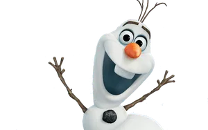 Olaf The Snowman Loves Warm Hugs! Wallpaper