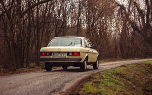 Old Car In Serbia Wallpaper