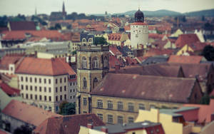 Old City Buildings Wallpaper