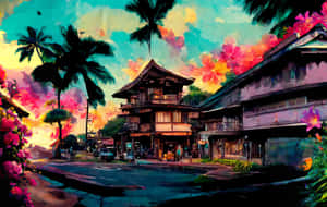 Old Japanese Architecture Wallpaper