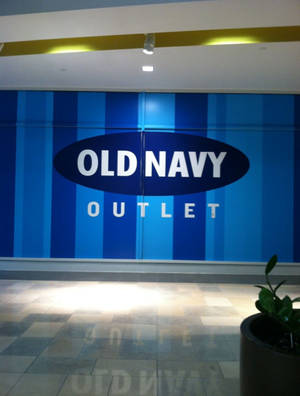 Old Navy Bergen Town Store Wallpaper