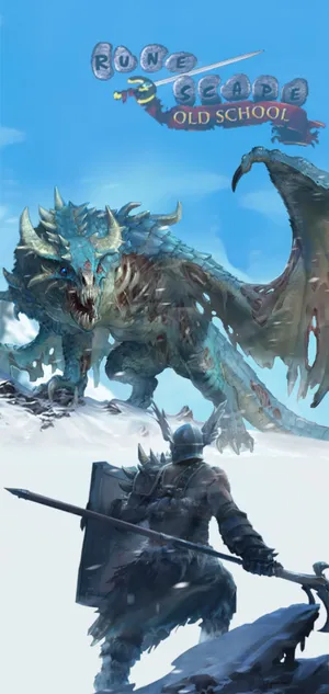 Old School Runescape Snow Battle Wallpaper