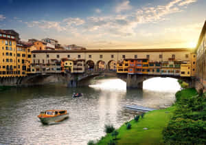 Old Secret Ponte Vecchio Wallpaper