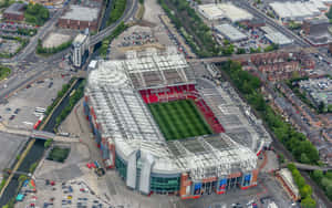 Old Trafford Aerial View Wallpaper