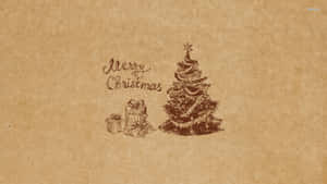 Old Vintage Christmas Wallpaper