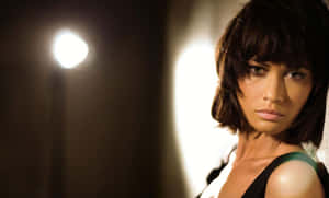 Olga Kurylenko Posing Elegantly In A Stunning Photoshoot Wallpaper