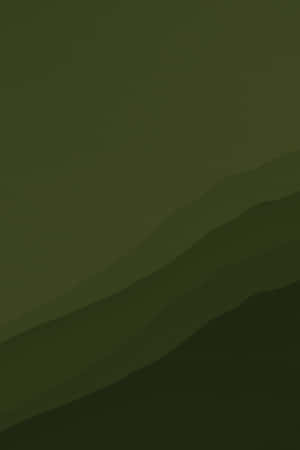 Olive Green Abstract Pattern Wallpaper