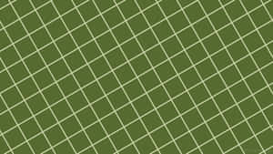 Olive Green Geometric Pattern Wallpaper