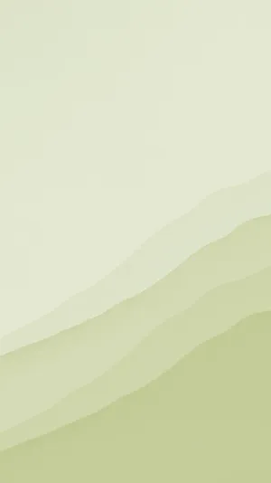 Olive Green Waves Abstract Background Wallpaper