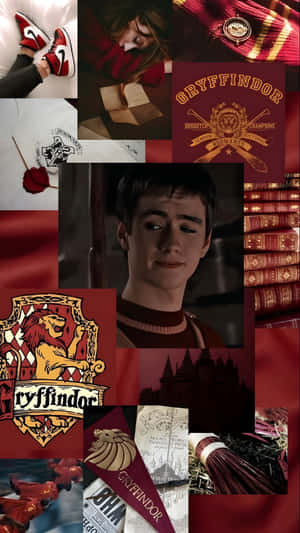 Oliver Wood Gryffindor Captain Wallpaper