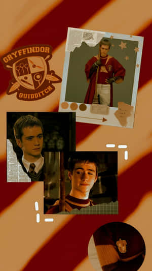 Oliver Wood Gryffindor Captain Wallpaper