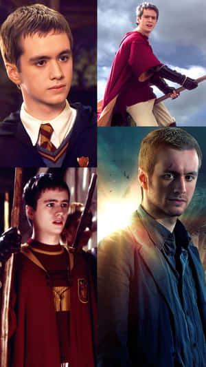 Oliver Wood Harry Potter Character Wallpaper